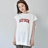 オフホワイト | ◎RETRO GIRL◎ カレッジロゴウラケノースリ | RETRO GIRL