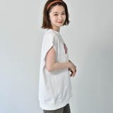 ◎RETRO GIRL◎ カレッジロゴウラケノースリ | RETRO GIRL | 詳細画像2