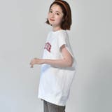 ◎RETRO GIRL◎ カレッジロゴウラケノースリ | RETRO GIRL | 詳細画像1