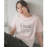 PNK0 | 【2サイズ展開】ロゴプリントTEE | RETRO GIRL