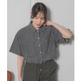 BLK1 | ドロストデニムSH | RETRO GIRL