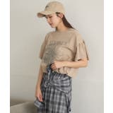 花プリント袖フリルTEE | RETRO GIRL | 詳細画像10