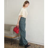 花プリント袖フリルTEE | RETRO GIRL | 詳細画像12