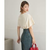 花プリント袖フリルTEE | RETRO GIRL | 詳細画像16