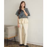 花プリント袖フリルTEE | RETRO GIRL | 詳細画像19