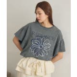 花プリント袖フリルTEE | RETRO GIRL | 詳細画像23