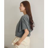 花プリント袖フリルTEE | RETRO GIRL | 詳細画像26