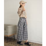 花プリント袖フリルTEE | RETRO GIRL | 詳細画像4