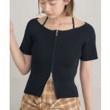 ホルターWZIPカーデ | RETRO GIRL | 詳細画像1