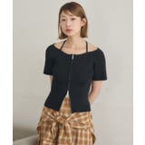 ホルターWZIPカーデ | RETRO GIRL | 詳細画像6