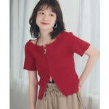 RED0 | ホルターWZIPカーデ | RETRO GIRL