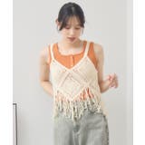 フリンジNTキャミ | RETRO GIRL | 詳細画像8
