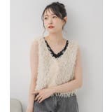 前釦フェザーベスト | RETRO GIRL | 詳細画像8