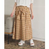 C/BRN | シャツライクSK | RETRO GIRL