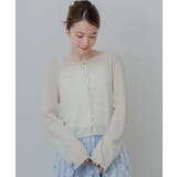 プレート付メランジカーディガン | RETRO GIRL | 詳細画像7