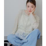 プレート付メランジカーディガン | RETRO GIRL | 詳細画像8