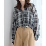 C/BLK | シアーフーディーシャツ | RETRO GIRL