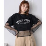 BLK1 | チュールTEESET | RETRO GIRL