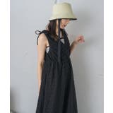 リボンギャザーノースリOP | RETRO GIRL | 詳細画像15 