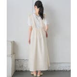 リボンギャザーノースリOP | RETRO GIRL | 詳細画像5 