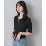5分袖ZIPカーデ | RETRO GIRL | 詳細画像16