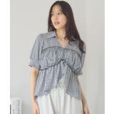 C/BLK | 襟付前釦BL | RETRO GIRL