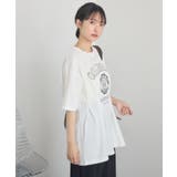 WHT2 | ウエストタックTEE | RETRO GIRL