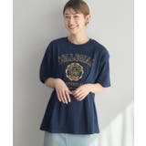BLU0 | ウエストタックTEE | RETRO GIRL