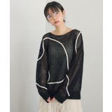 BLK1 | コード刺繍メッシュNT | RETRO GIRL