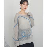 GRY0 | コード刺繍メッシュNT | RETRO GIRL
