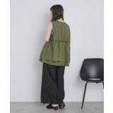 フリルナイロンベスト | RETRO GIRL | 詳細画像4 