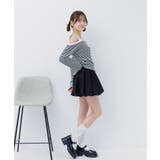 オフショルボーダーカットソー | RETRO GIRL | 詳細画像6