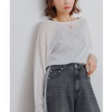 WHT2 | シアーニットプルオーバー | RETRO GIRL