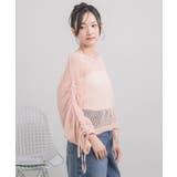 袖シャーリングメッシュNT | RETRO GIRL | 詳細画像17