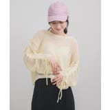 袖シャーリングメッシュNT | RETRO GIRL | 詳細画像8