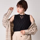 ブラック | ◇RETRO GIRL◇ レースHNタンク | RETRO GIRL