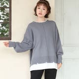 ブルー | ◎RETRO GIRL◎ FレイヤードダメージNT | RETRO GIRL