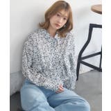 P/WHT | ウエストフリルSH | RETRO GIRL