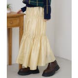 YEL0 | サテンシャーリングSK | RETRO GIRL