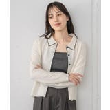 WHT4 | ジャガードカットカーデ | RETRO GIRL