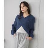BLU0 | カシュクールNT | RETRO GIRL