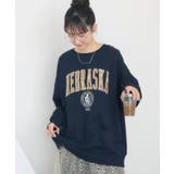 発泡プリントトレーナー | RETRO GIRL | 詳細画像1 