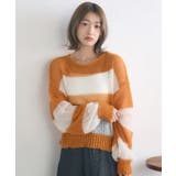 B/ORG | モヘアボーダーNT | RETRO GIRL