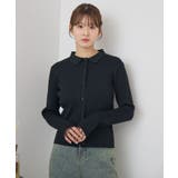 襟付チビボタンカーデ | RETRO GIRL | 詳細画像17