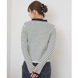 襟付チビボタンカーデ | RETRO GIRL | 詳細画像28