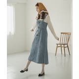 デニムフレアOP | RETRO GIRL | 詳細画像1 