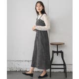 デニムフレアOP | RETRO GIRL | 詳細画像14 