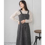 デニムフレアOP | RETRO GIRL | 詳細画像16 