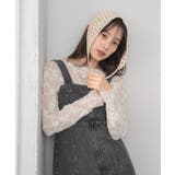 BLK1 | デニムフレアOP | RETRO GIRL