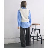 シャギーベストSETシャツ | RETRO GIRL | 詳細画像15 